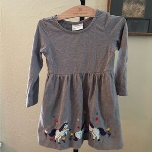 Hanna Andersson Dress with Unicorn Design